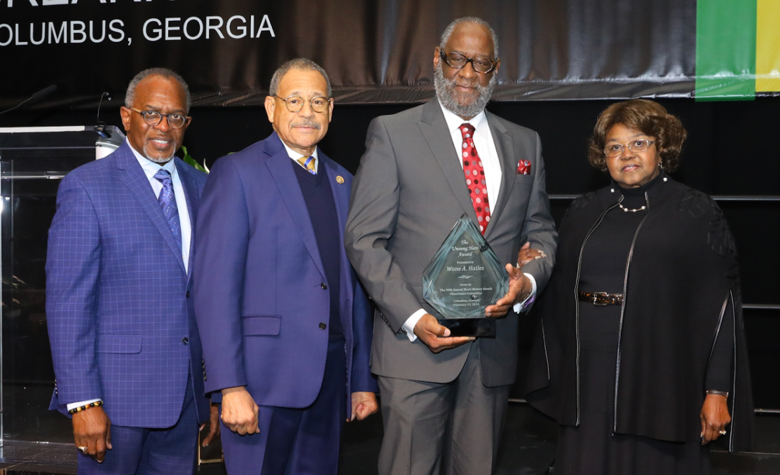 Publisher receives the prestigious Unsung Hero Award at 39th annual Black History Month Observance Breakfast